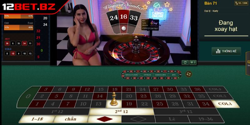 AE Sexy 12BET - Sảnh Game Đẳng Cấp, Trải Nghiệm Cực Đỉnh 3 Tham gia Roulette tại AE Sexy 12BET