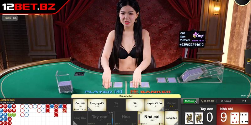 Baccarat 12BET - Luật Chơi Đơn Giản Và Chiến Thuật Hiệu Quả 2 Quy tắc rút bài của Banker trong Baccarat 12BET