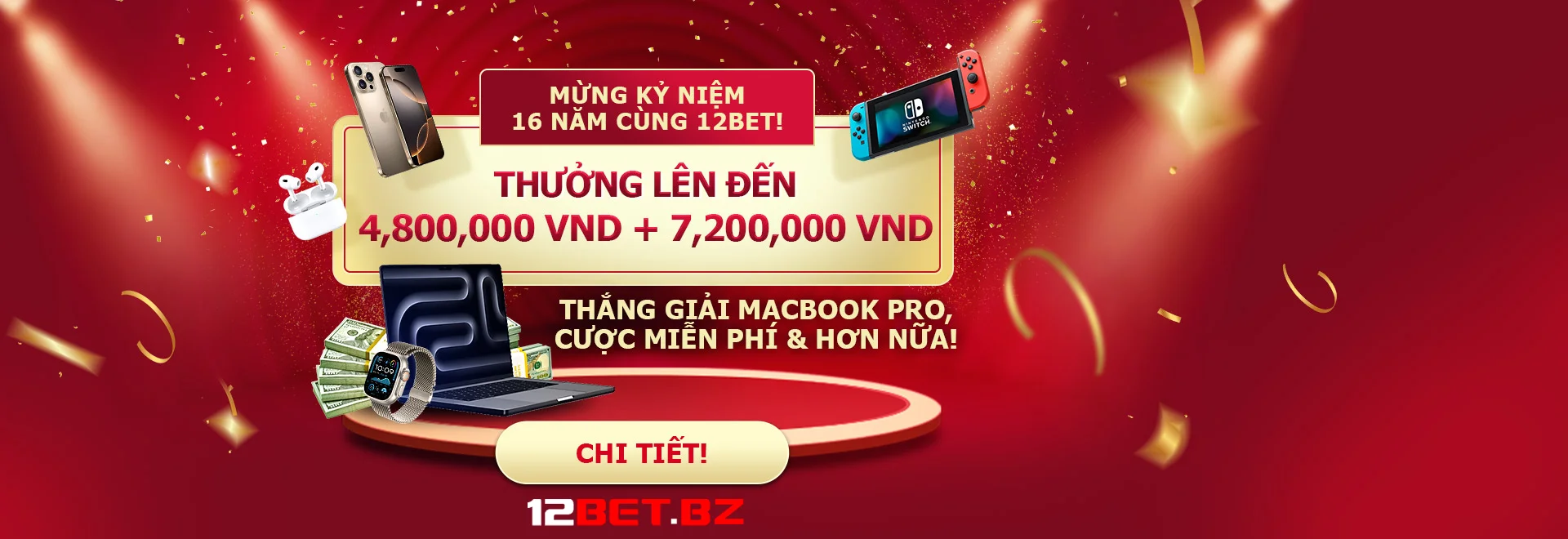 12Bet Sr7ecui - 12 Bet ✅️ Link Đăng Ký 12Bet.com Mới Nhất 7 Mừng kỷ niệm 16 năm cùng 12bet