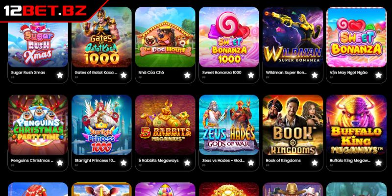 Nổ Hũ Pragmatic Play 12BET Sảnh Cược Đổi Thưởng Hấp Dẫn Nhất 1 Khái quát về sảnh chơi nổ hũ Pragmatic Play 12BET